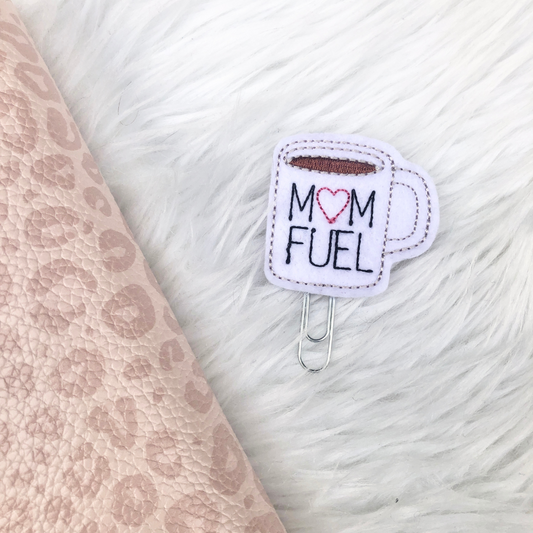 Mum Fuel Coffee Mug Planner Paperclip