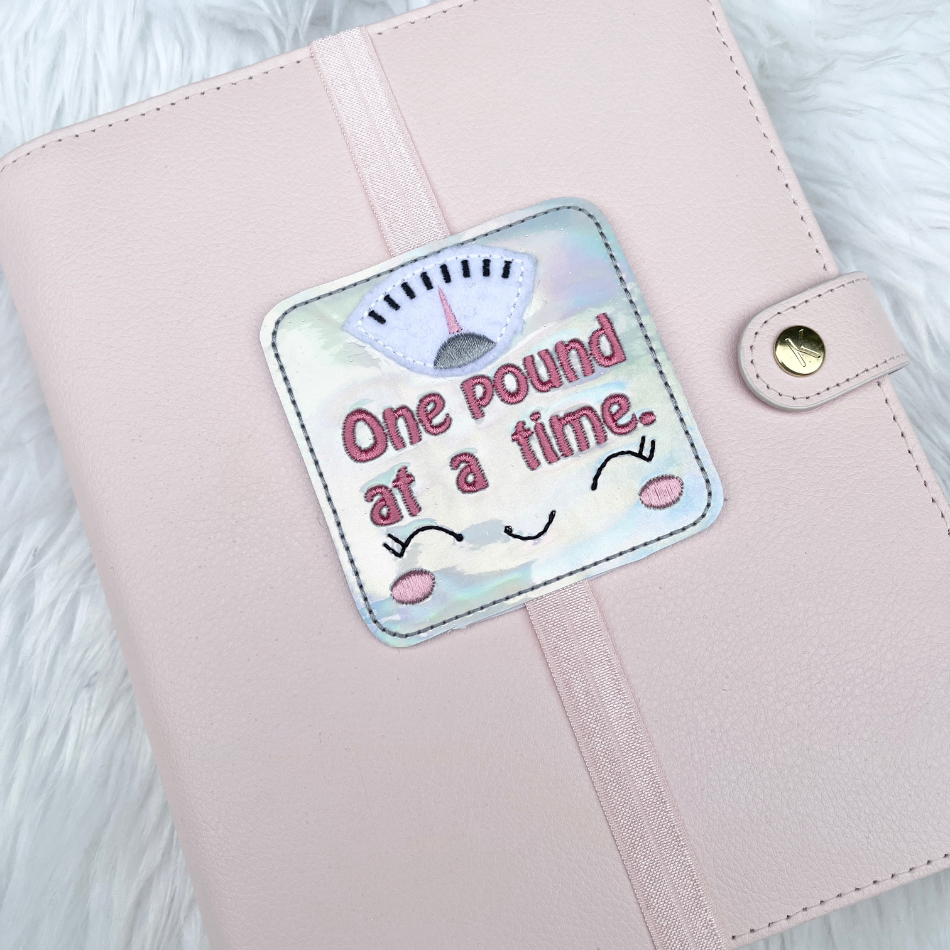 Kawaii Scales Weight Loss Planner Band - Holo