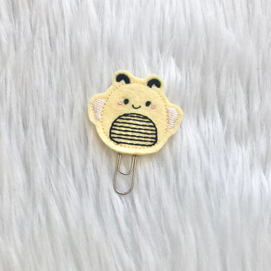 Squishy Bee Planner Paperclip