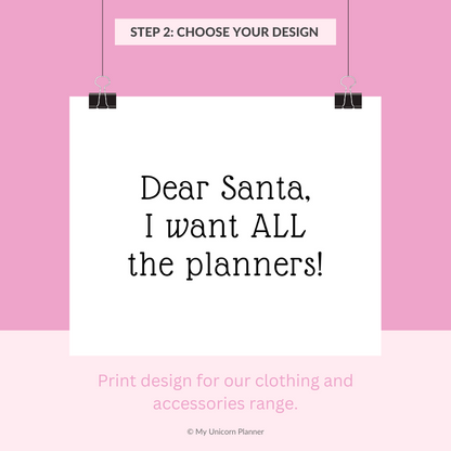 Design: Dear Santa