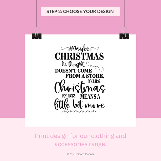 Design: Christmas Means More