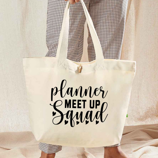 Planner Meet Up Squad Tote