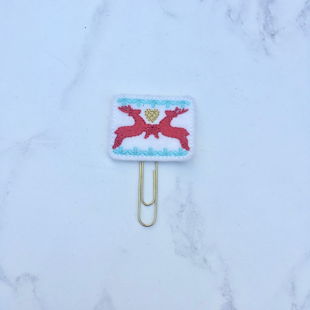 Nordic Christmas Planner Clip