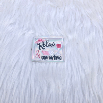 Relax and Unwine Planner Clip