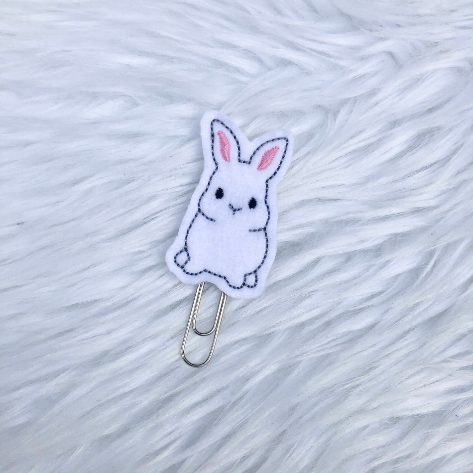 White Rabbit Planner Paperclip